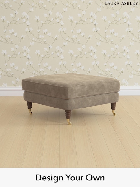 Alwyn Velvet/Truffle Natural Lynden By Laura Ashley (H40130) | £625