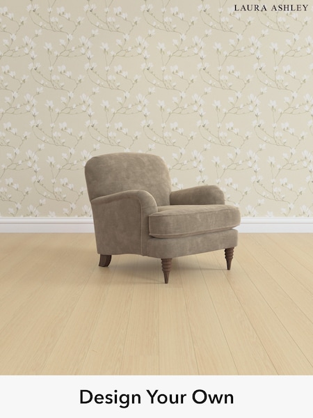 Alwyn Velvet/Truffle Natural Lynden By Laura Ashley (H40130) | £850