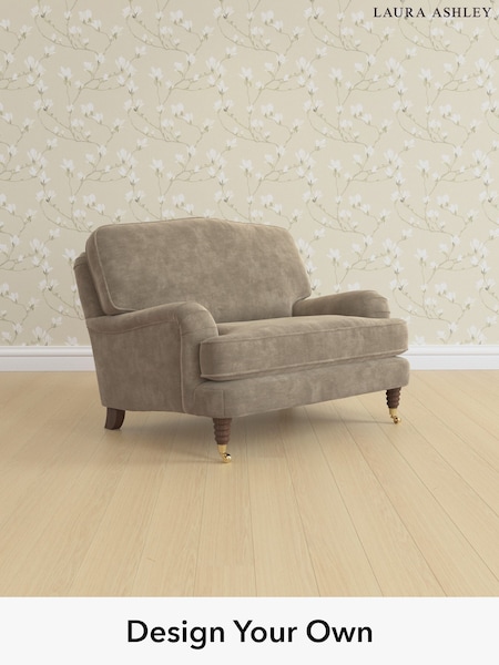 Alwyn Velvet/Truffle Natural Lynden By Laura Ashley (H40130) | £975
