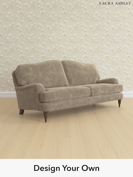 Alwyn Velvet/Truffle Natural Lynden By Laura Ashley (H40130) | £1,375