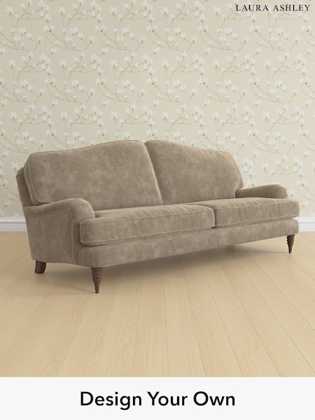 Alwyn Velvet/Truffle Natural Lynden By Laura Ashley (H40130) | £1,500