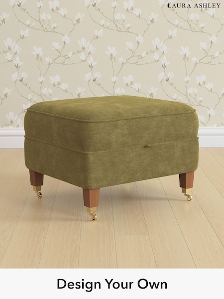 Alwyn Velvet/Olive Green Marford By Laura Ashley (H40131) | £500