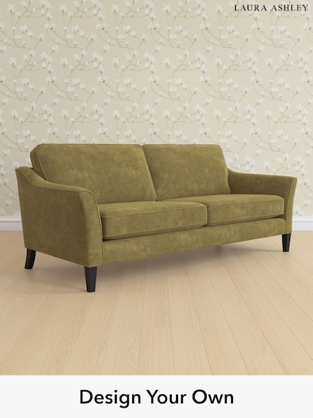 Alwyn Velvet/Olive Green Marford By Laura Ashley (H40131) | £1,375