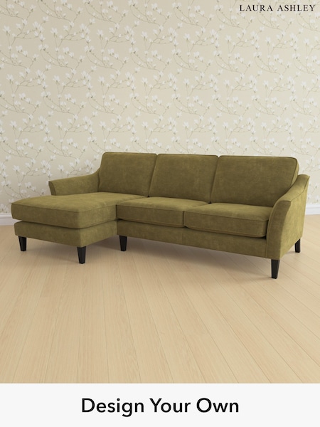 Alwyn Velvet/Olive Green Marford By Laura Ashley (H40131) | £2,050