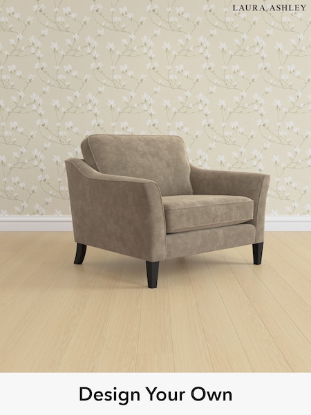 Alwyn Velvet/Truffle Natural Marford By Laura Ashley (H40132) | £850
