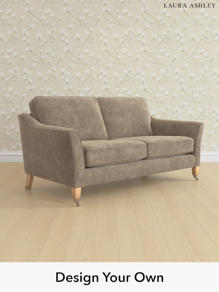 Alwyn Velvet/Truffle Natural Marford By Laura Ashley (H40132) | £1,175