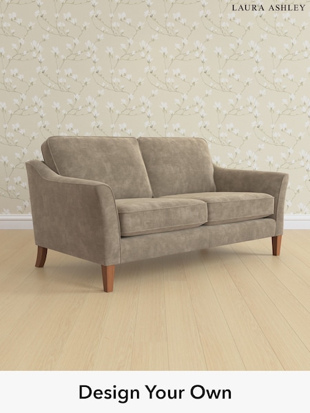 Alwyn Velvet/Truffle Natural Marford By Laura Ashley (H40132) | £1,175