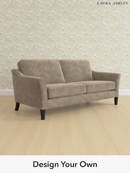 Alwyn Velvet/Truffle Natural Marford By Laura Ashley (H40132) | £1,275