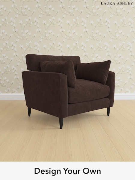 Alwyn Velvet/Chocolate Brown Radcliffe By Laura Ashley (H40141) | £1,075