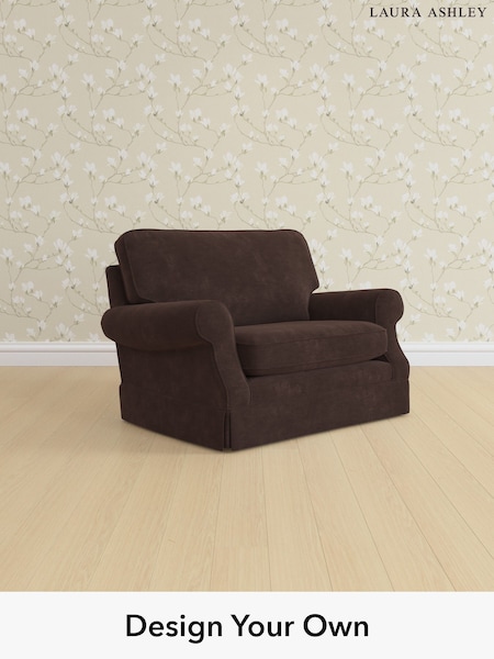Alwyn Velvet/Chocolate Brown Padstow By Laura Ashley (H40142) | £1,050