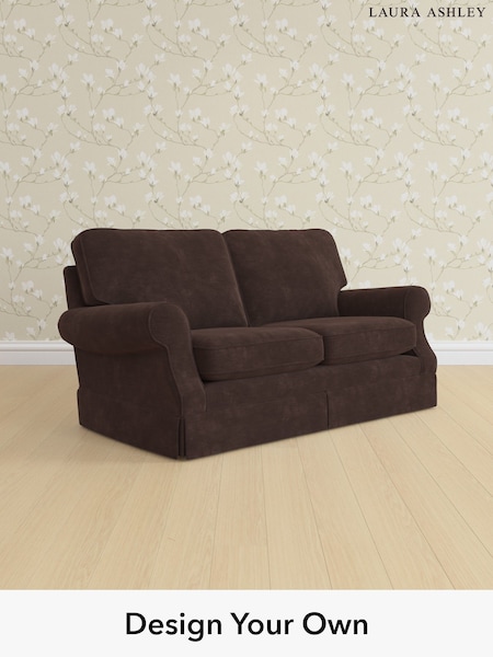 Alwyn Velvet/Chocolate Brown Padstow By Laura Ashley (H40142) | £1,225