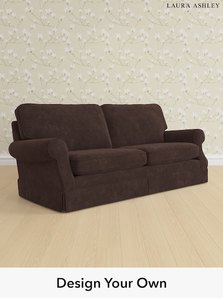 Alwyn Velvet/Chocolate Brown Padstow By Laura Ashley (H40142) | £1,425