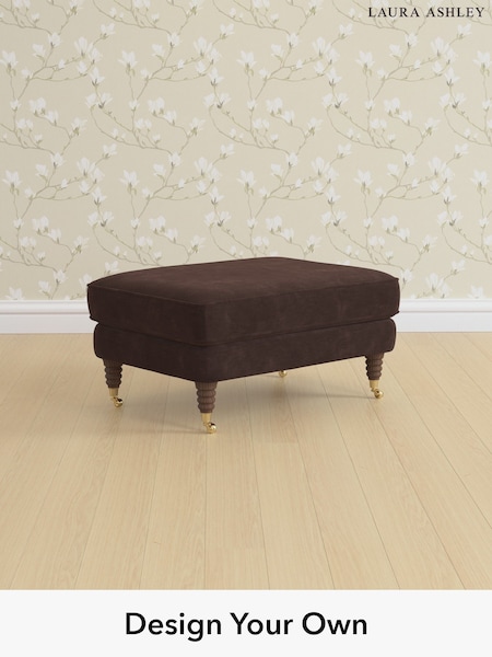 Alwyn Velvet/Chocolate Brown Lynden Scatter Back By Laura Ashley (H40149) | £525