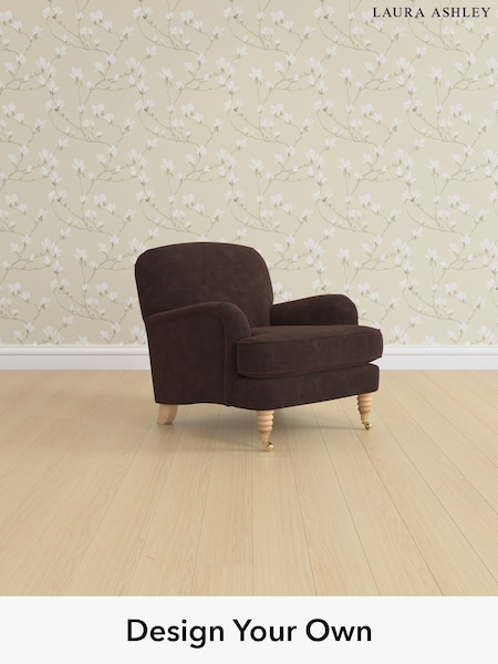 Alwyn Velvet/Chocolate Brown Lynden Scatter Back By Laura Ashley (H40149) | £850