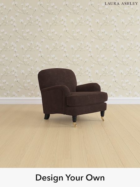 Alwyn Velvet/Chocolate Brown Lynden Scatter Back By Laura Ashley (H40149) | £850