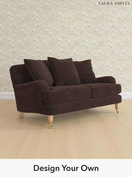 Alwyn Velvet/Chocolate Brown Lynden Scatter Back By Laura Ashley (H40149) | £1,275