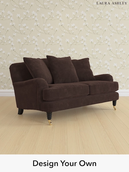 Alwyn Velvet/Chocolate Brown Lynden Scatter Back By Laura Ashley (H40149) | £1,275