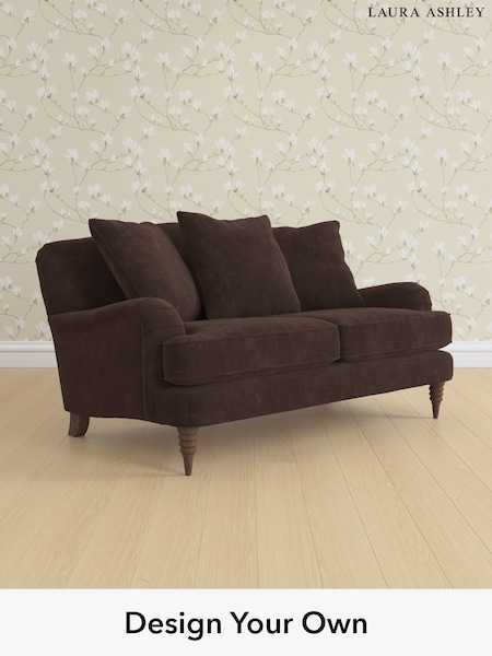 Alwyn Velvet/Chocolate Brown Lynden Scatter Back By Laura Ashley (H40149) | £1,275