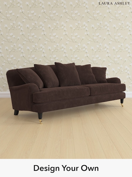 Alwyn Velvet/Chocolate Brown Lynden Scatter Back By Laura Ashley (H40149) | £1,575
