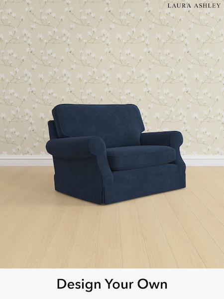 Alwyn Velvet/Midnight Navy Padstow By Laura Ashley (H40151) | £1,050