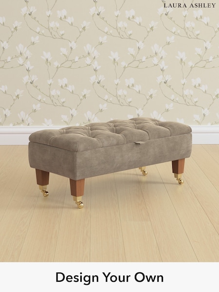 Alwyn Velvet/Truffle Natural Penarth By Laura Ashley (H40155) | £425