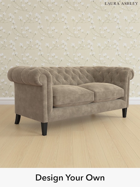 Alwyn Velvet/Truffle Natural Penarth By Laura Ashley (H40155) | £1,525