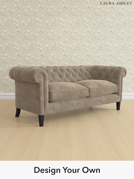 Alwyn Velvet/Truffle Natural Penarth By Laura Ashley (H40155) | £1,625