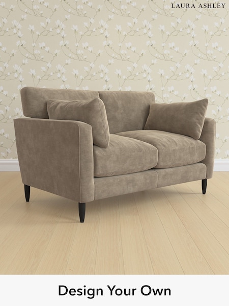 Alwyn Velvet/Truffle Natural Radcliffe By Laura Ashley (H40156) | £1,375