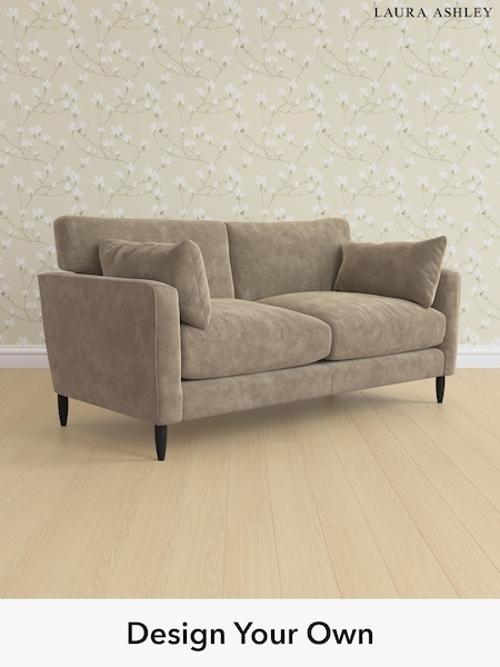 Alwyn Velvet/Truffle Natural Radcliffe By Laura Ashley (H40156) | £1,575