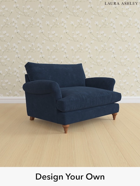 Alwyn Velvet/Midnight Navy Westley By Laura Ashley (H40158) | £1,000