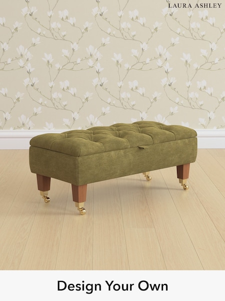 Alwyn Velvet/Olive Green Penarth By Laura Ashley (H40159) | £425