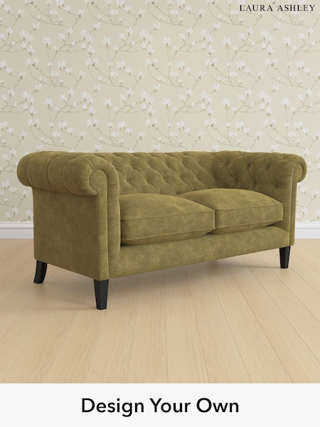 Alwyn Velvet/Olive Green Penarth By Laura Ashley (H40159) | £1,525