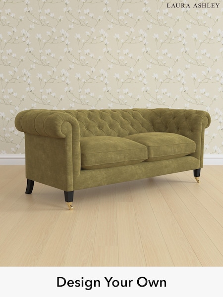 Alwyn Velvet/Olive Green Penarth By Laura Ashley (H40159) | £1,625