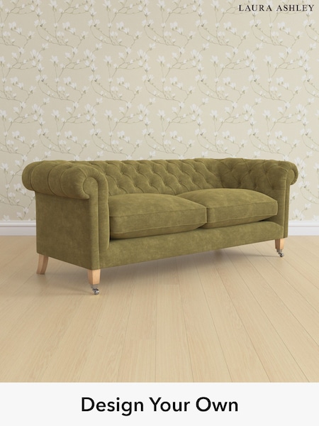 Alwyn Velvet/Olive Green Penarth By Laura Ashley (H40159) | £1,725