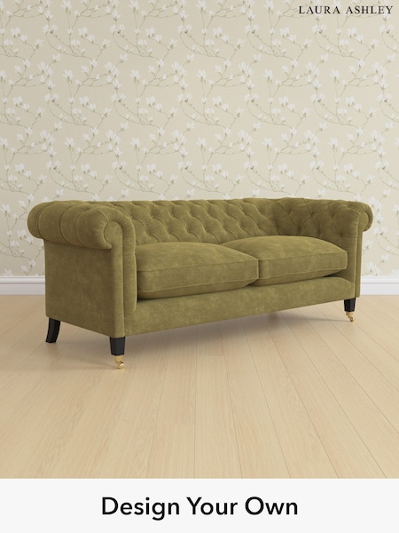 Alwyn Velvet/Olive Green Penarth By Laura Ashley (H40159) | £1,725
