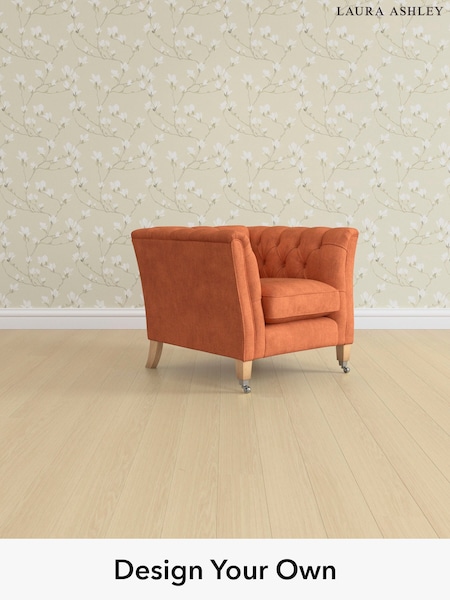 Bainton/Terracotta Orange Chatsworth Button Back By Laura Ashley (H40263) | £950