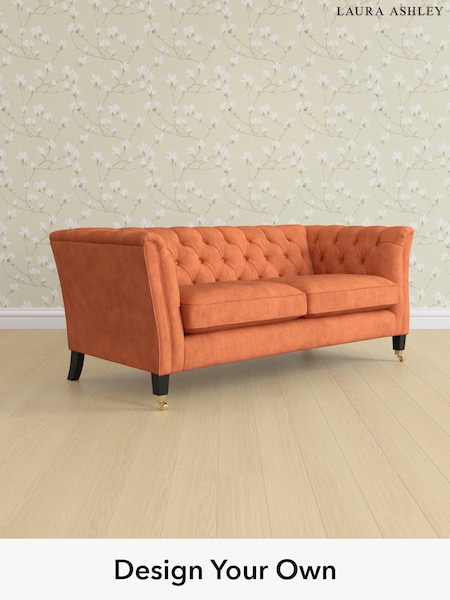 Bainton/Terracotta Orange Chatsworth Button Back By Laura Ashley (H40263) | £1,350