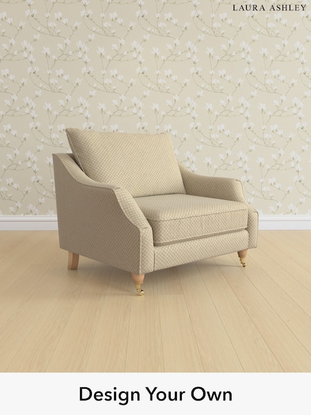 Chequers/Hazelnut Natural Beverley By Laura Ashley (H40272) | £950