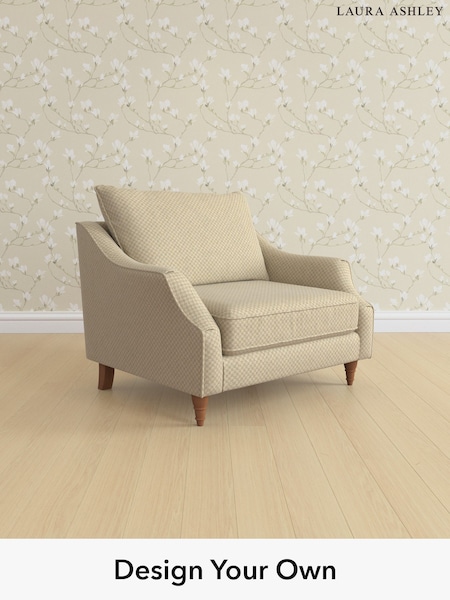 Chequers/Hazelnut Natural Beverley By Laura Ashley (H40272) | £950