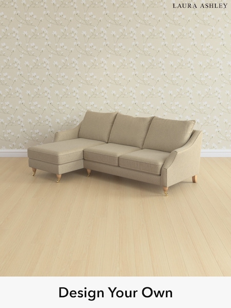 Chequers/Hazelnut Natural Beverley By Laura Ashley (H40272) | £2,075