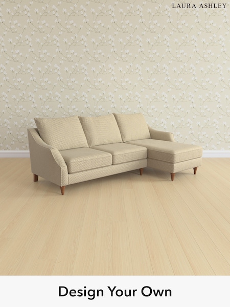 Chequers/Hazelnut Natural Beverley By Laura Ashley (H40272) | £2,075