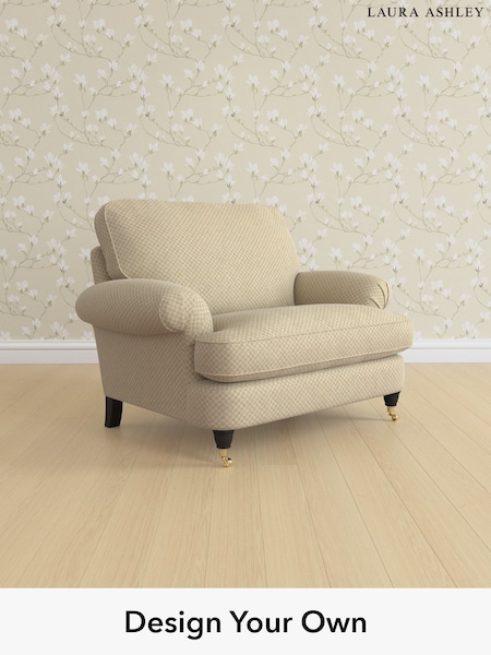 Chequers/Hazelnut Natural Beaumaris By Laura Ashley (H40273) | £1,000