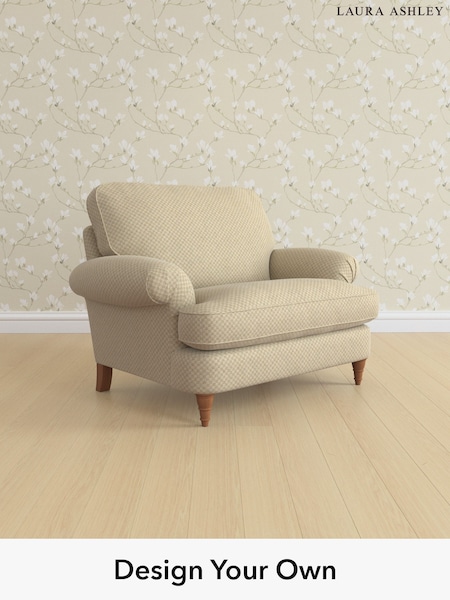 Chequers/Hazelnut Natural Beaumaris By Laura Ashley (H40273) | £1,000