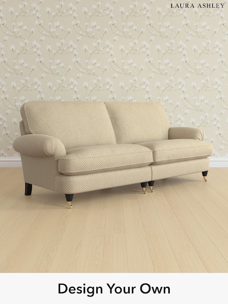 Chequers/Hazelnut Natural Beaumaris By Laura Ashley (H40273) | £1,450