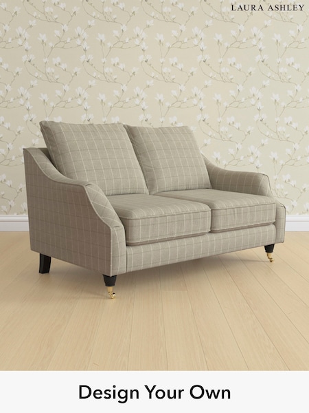 Carolyn Check/Hazelnut Natural Beverley By Laura Ashley (H40277) | £1,300