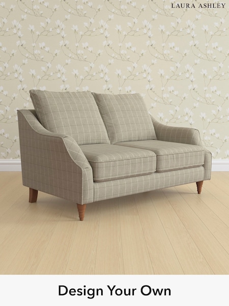 Carolyn Check/Hazelnut Natural Beverley By Laura Ashley (H40277) | £1,300
