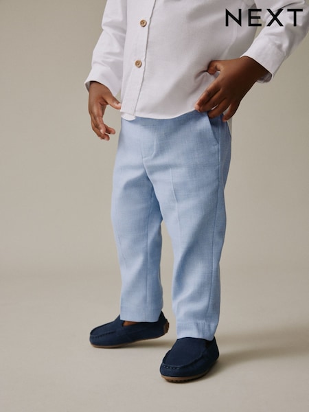 Blue Smart Trousers (3mths-7yrs) (H40285) | £13 - £15