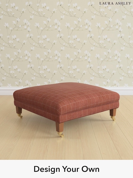 Carolyn Check/Terracotta Orange Chatsworth By Laura Ashley (H40324) | £600