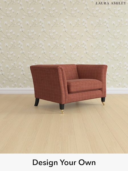 Carolyn Check/Terracotta Orange Chatsworth By Laura Ashley (H40324) | £1,050