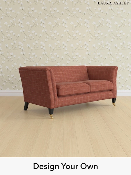 Carolyn Check/Terracotta Orange Chatsworth By Laura Ashley (H40324) | £1,250